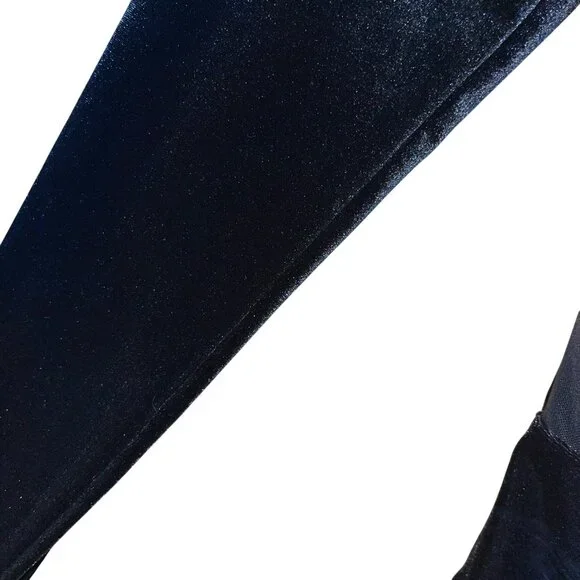 Pimkie Womens Body Suit Size Medium Black Velvet Mesh Stretch Casual New - Picture 5 of 9